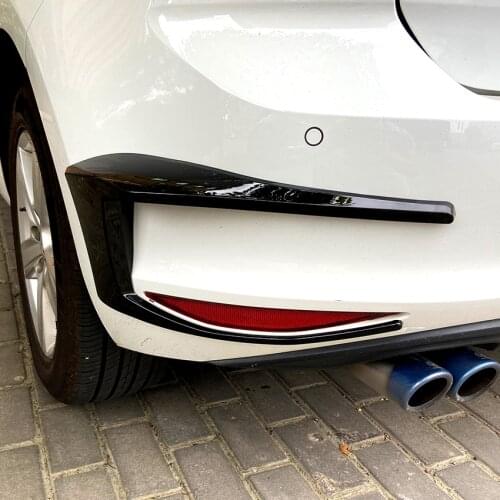 For Volkswagen VW Golf MK7 2012-2015 (Not Fit 7.5) R400 Rear Bumper Flag Stickers Trim Cover Accessories Car Styling