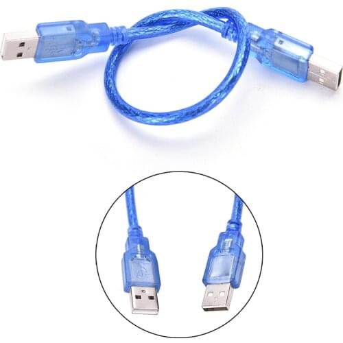 JETTING New High Quality 0.3m USB 2.0 A Male AM to USB 2.0 B Type FeMale Extension Printer Wire Cable USB2.0 Cable