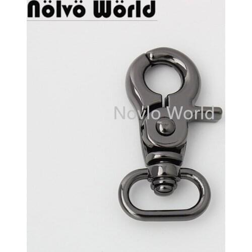 5-20-100 pieces 6 colors 2 size 1.3cm 1/2" 1.6cm 5/8" metal trigger snap hook for purse bag connector clasp clip bag accessories