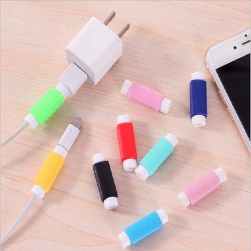 Cable Protector Data Line Colors Cord Protector Protective Case Long Size Cable Winder Cover For iPhone USB Charging Cable