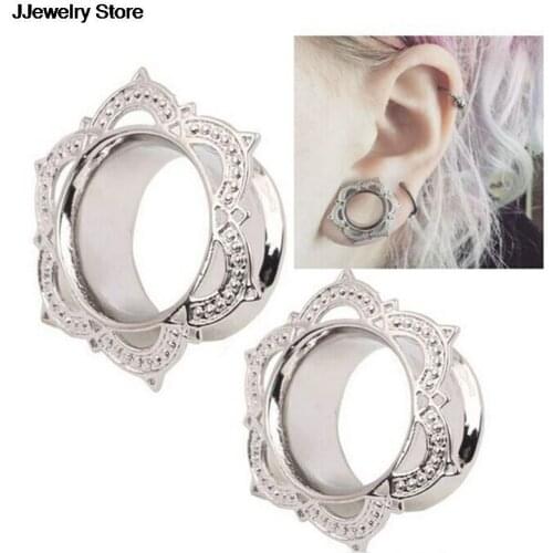 Ear Expander Copper Ear Reamer Hypoallergenic Ear Plugs Charm Body Jewelry Piercing Men Flesh Tunnels Medical Steel Earrings Hot