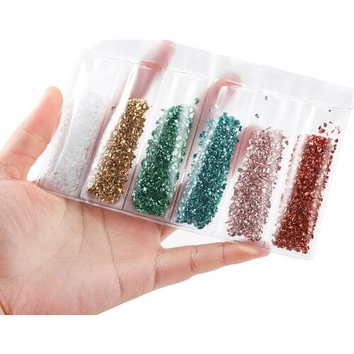 1-4mm Glass Beads UV Resin Molds DIY Jewelry Making Supplies Bulk Items Wholesale Lots Resin Embellishments 34g/lots
