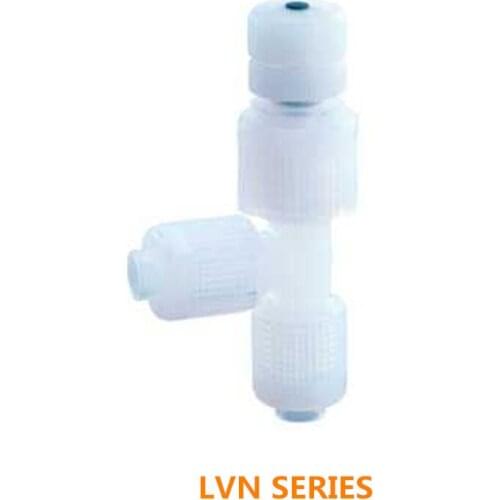 High Purity Fluoropolymer Needle Valve For LVN20-S03 20-S04/S06 LVN30-S08 LVN40-S11