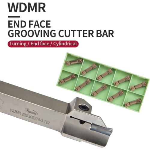 WDMR 2020/2525 Grooving Turning Tool HFPR3003/4004/5005 Carbide Insert WDMR Straight Shank External Tool Holder Lathe Bar