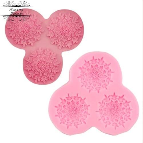 Xixing Flower food grade silica gel baking mold cake fudge decoration tool Chocolate Mold