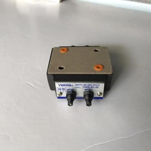 YUKEN Hydraulic valve superimposed throttle valve MODEL:TC2G-03-40