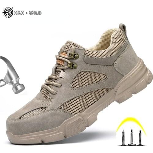 Safety Shoes for Men Composite Toe Cap Winter Work Shoes Non Slip Indestructible Lightweight Steel Toe Boots Mens Work