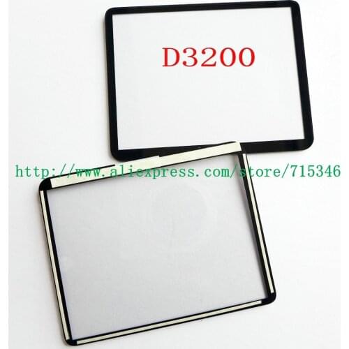 NEW LCD Screen Window Display (Acrylic) Outer Glass For NIKON D3200 D3300 Camera Screen Protector + Tape