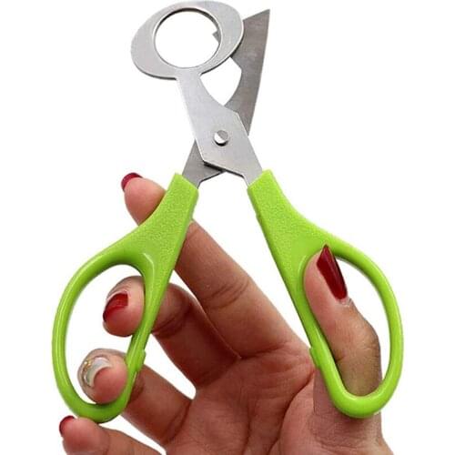 10PCS Stainless Steel Quail Egg Cutter Scissors Pigeon Bird Quail Egg Cutter Opener Cracker Kitchen Clipper Tool