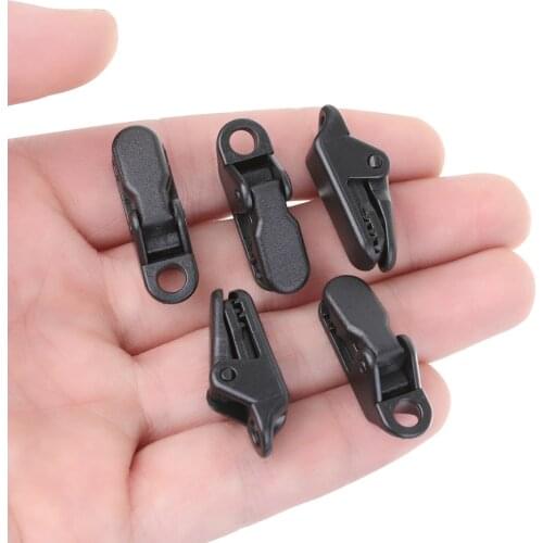 10Pcs Tent Clamps Plastic Tarp Clips Alligator Clip Hook Canvas Tighten Tool Anchor Gripper Outdoor Camping Tents Accessory