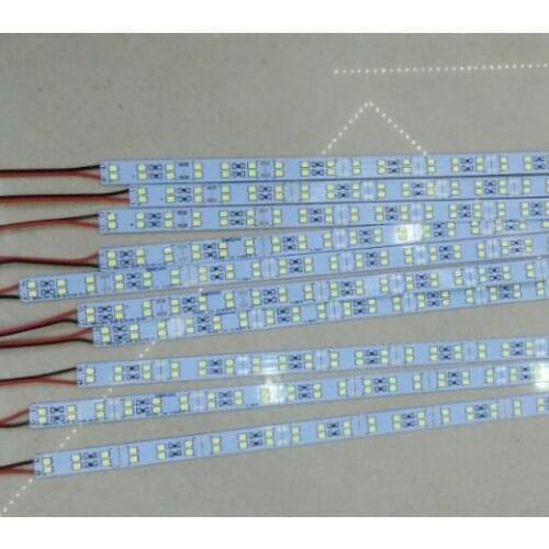 2835 led bar light 1m 100cm non waterproof DC 12V 144led/m double row led luces bar light aluminum for cabinet