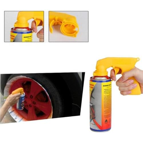 Spray Adaptor Paint Care Aerosol Spray Gun Handle with Full Grip Trigger Locking Collar Car Maintenance Painting Paint Tool
