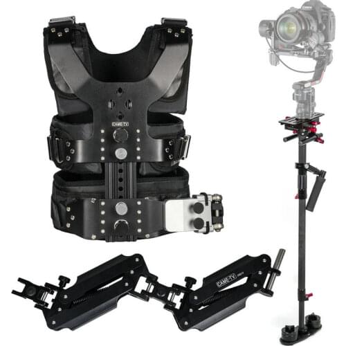 CAME-TV 2-8kg Load Pro Camera Video Stabilizer Kit Steadicam arm sets