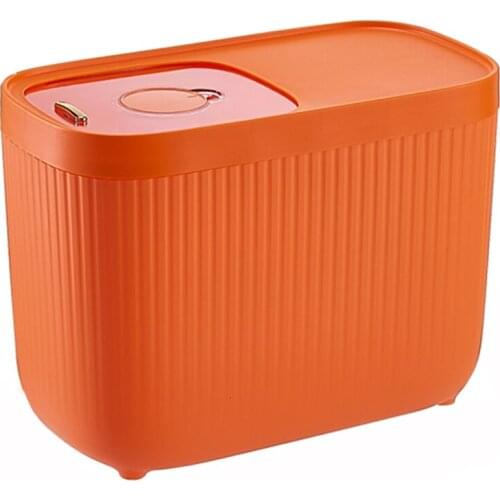 Food Storage Container Rice Bucket Collect Nano Box Case Metal Convenient Household Kitchen Home Insect-proof And Moisture-proof