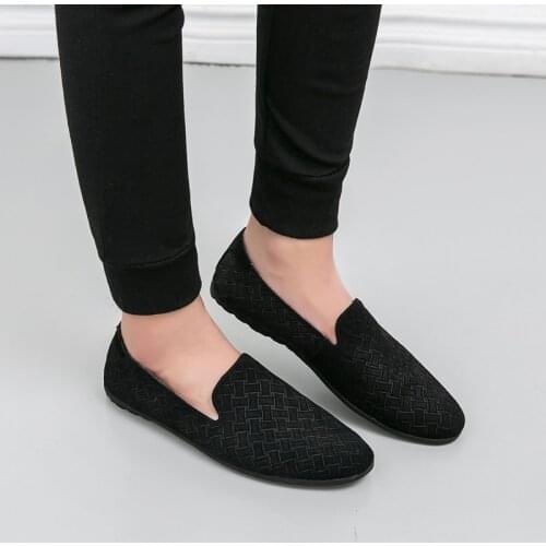 Brand Mens Shoes Super Lightweight Driving Shoe Man Casual Loafers Flat Slip On Walking Footwear Suede Leather Moccasins For Men