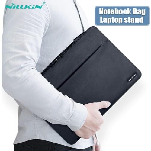 NILLKIN Laptop Bag 15 16 inches Waterproof Notebook Cover With Stand For Macbook Air Pro 13 Case For 13.3 14 Inch Laptop Case