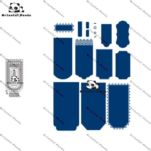 New Dies 2020 Camper Van Metal Lace nested label Dies diy Dies photo album cutting die Scg new die for cut Stecil alina 2021