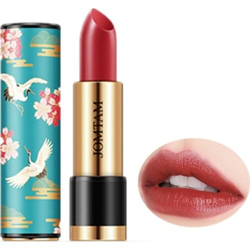 New Chinese Style 1pcs Pearl Bright Moisturizer Makeup Lipstick,Charm Silky Soft Colored No Shading Lip Stick,Hydrating lip balm