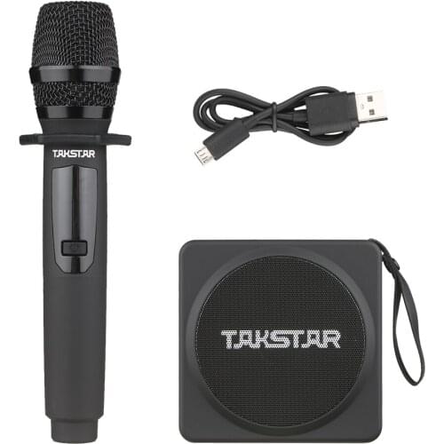 TAKSTAR Portable Wireless Voice Amplifier Rechargeable High Power Mini Voice Amplifier for Teachers with Handheld Microphone