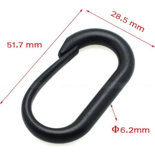 EDC tactical buckle Generic Buckle EDC Molle Tactical Backpack Durable Quick Release Key D Ring Carabiner Multiuse Travel Kits