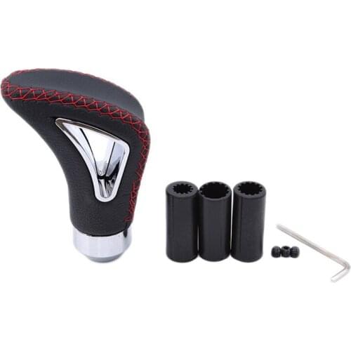 1 Row Head + 3 Caliber Universal High Quality Car Manual Gear Shifter Cover Button Gear Shift Knobs Car Modified Part Tool