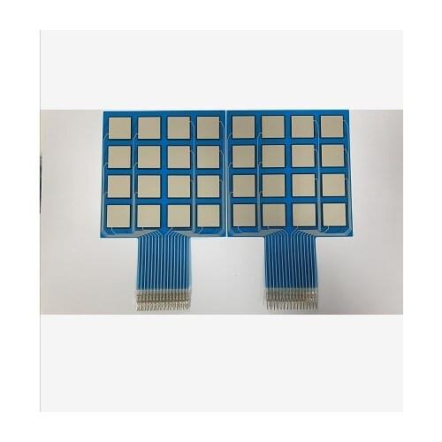 1pcs 16 Point Thin Film Pressure Sensor IMM00092 Multipoint Sensor FSR 1KG 10KG male femal terminal Double layer FPC Cable