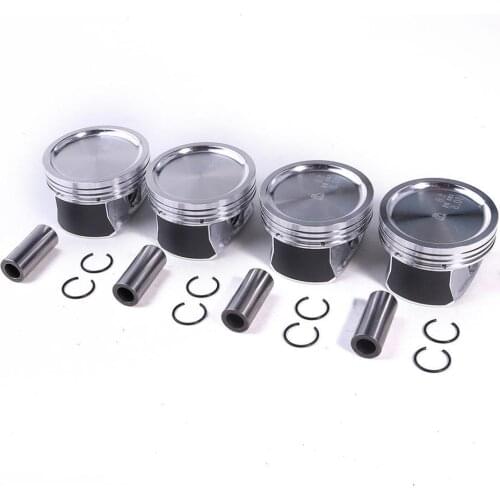4* EA111 Engine Piston&Pin Set For V-W J-etta 11-16 1.6L 16V Petrol CLRA 036 107 065 DH 036107065DH