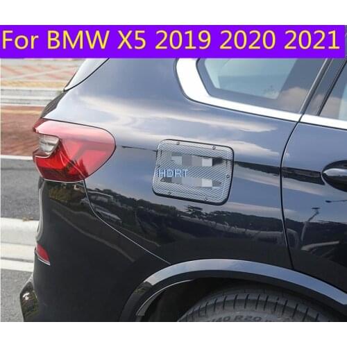 Car 1pc Fuel Tank Cap Sticker Racing Road Nurburgring Performance Decal For BMW X5 2019 2020 2021 Carbon fibre/ABS chrome