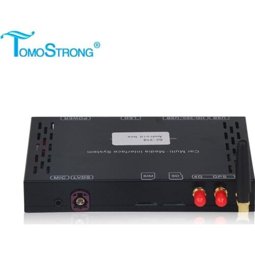 Car multimedia player decoding box For VW Skoda Superp-B polo Golf 5 Passat B7 B8 Touareg Auto Android wifi 4G SIM GPS