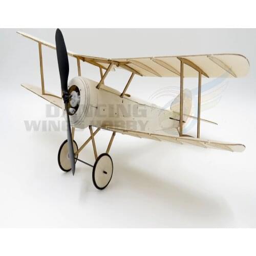 Free Shipping Sopwith Pup RC Plane Balsa Wood 378mm Warbird Aircraft Kit with Brushless Power System Aeromodelling Kit K6