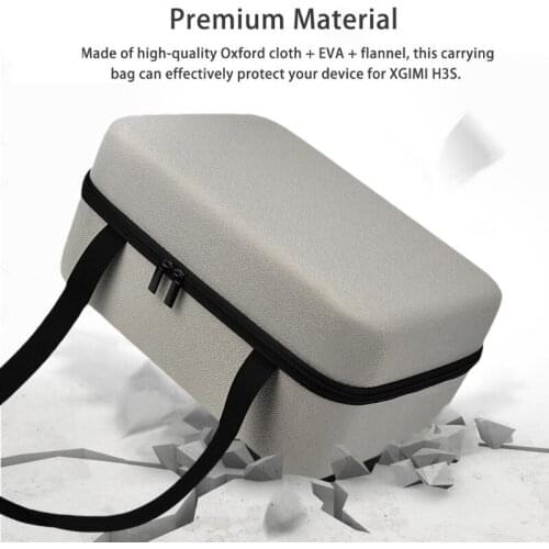 Carrying Case EVA Shell Compatible With XGIMI H3S Projector Protection Props Protector Prevent Damage Non-toxic Material