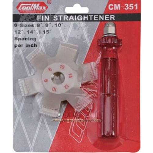 Hot sale CM-351 fin comb / condenser comb / brush air conditioning fin heat sink to brush maintenance tool