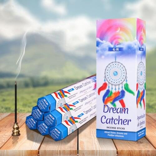 India Incense Dream Catcher Incense Stick Aroma Incense Big Box Natural Smelling Stick Air Clean Indoor Fragrant Stick