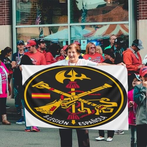 The Spanish Legion 2606 Pride Flag Printed Gift Banner Home Outdoor Italy Uruguay Halloween Lgbt Accessories