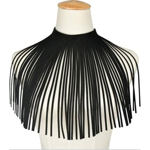 Hot Newest Fashion Jewelry Accessories Long Size Black Velvet Necklace For Ladies ' Female N207