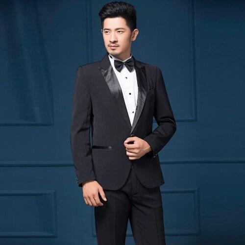 Plus size suits male married suits mens formal dress costume singer men suits stage black suit man wedding ternos hombre 4XL