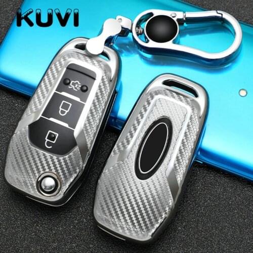 Soft TPU Car Key Case Shell Cover for Ford Fusion Fiesta Escort Mondeo Everest Ranger 2019 S Max Kuga 2 Focus MK3 Ecosport