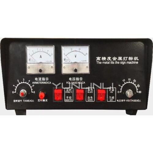 Small Electrochemical Corrosion High Precision Metal Stainless Steel Marking Machine Etching Code Machine HNW-300