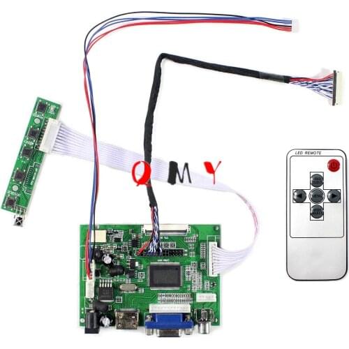 Drive Board HDMI VGA+2AV work for 640x480 6.5inch LVDS Signal Interface LCD Screen for G065VN01 V2