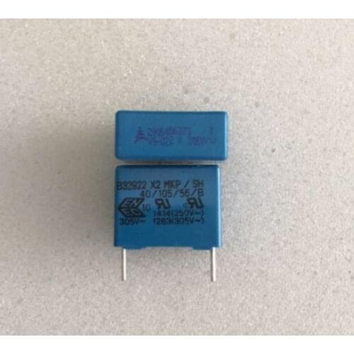 B32922C3334M B32922C3334K 0.33UF 330NF 305VAC B32922 X2 MKP/SH B32922C3333K B32922C3333M 0.033UF 33NF Film Capacitor P15