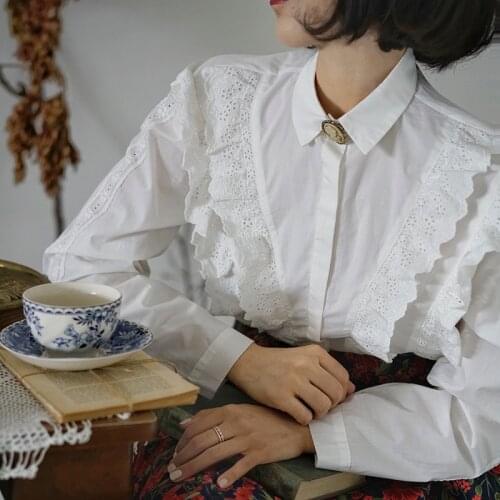 YANGYAN Blouses With Embroidery