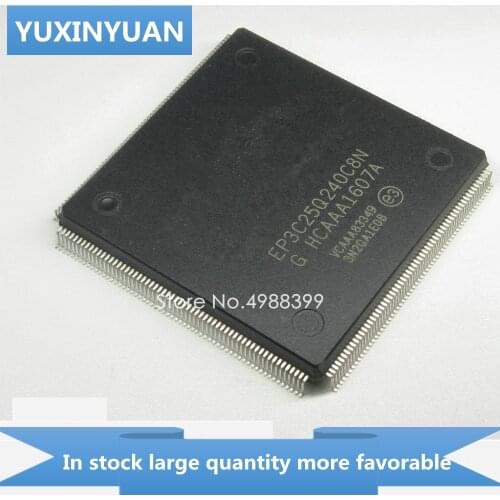 YUXINYUAN 1PCS EP3C25Q240C8N EP3C25Q240C8 3C25Q240C8N 3C25Q240C8 QFP240 in stock