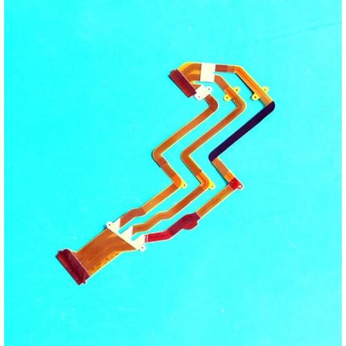 LCD hinge rotate shaft Flex Cable for Sony HDR-CX430E HDR-CX510E CX430 CX510 CX400 Video Camera