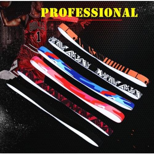 1pc New Yoga Running Fitness Headband Sport Hair Band Yoga Football Anti-slip Elastic Sweatband Gym Sport Headband Accessories