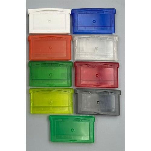 40pcs For Gameboy Advance GBA Game Cartridge Housing Shell Case for GBM NDSL NDS GBA SP