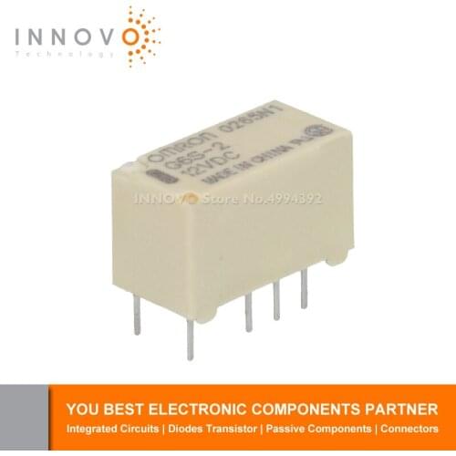 5pcs/lot G6S-2 12VDC Relay Free shipping New original