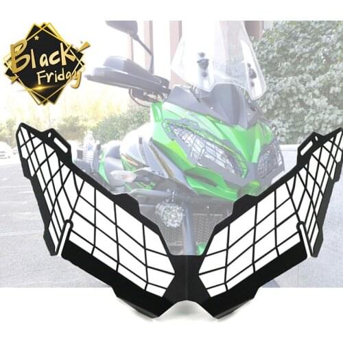 Motorcycle headlight headlamp cover protective cover for KAWASAKI VERSYS 1000 2015-2019 VERSYS 650 11-19 fall protection cover