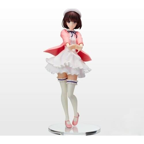 Cuteanime 100% Original SEGA Saenai Heroine No Sodate-kata Megumi Kato Figure PVC Action Model Toys Anime Girl Figure