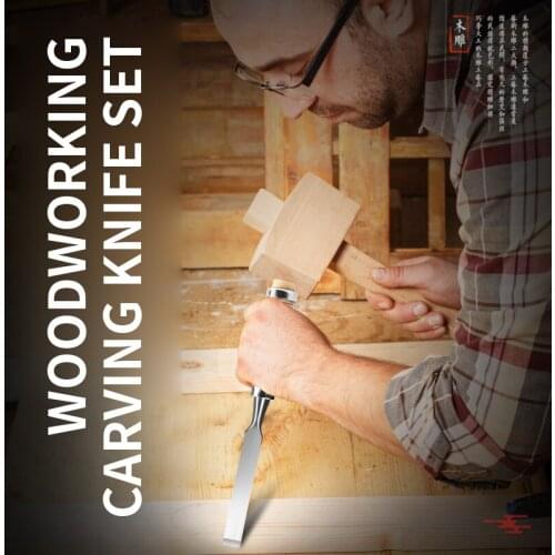 Woodworking carving knife Woodworking tools Wood carving knife set Wood chisel carving tool Root carving handmade wood carving