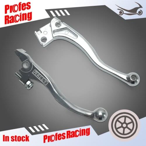 Motorcycle Chrome Clutch Brake Lever For KLX250 KLX125 KLX150 2008-2019 2018 2017 Kawasaki Dirt bike Accessories Clutch Levers